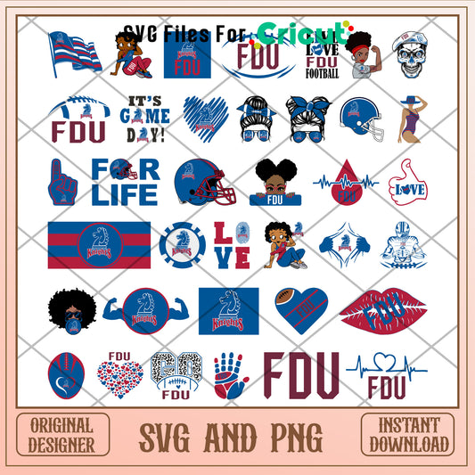 Fairleigh dickinson knights logo bundle svg, fairleigh dickinson knights svg
