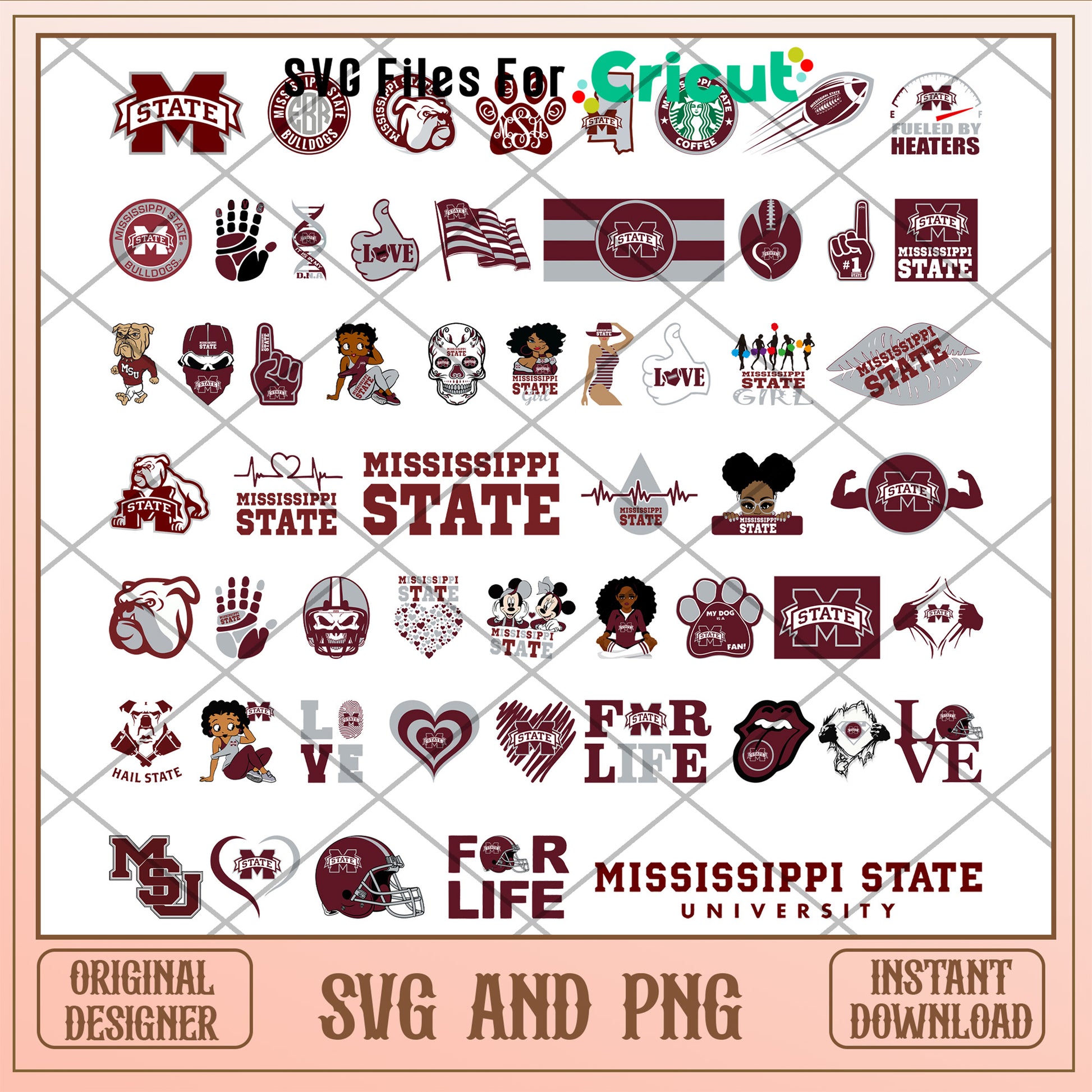 Mississippi state bulldogs​ logo bundle svg, mississippi state bulldogs​ svg