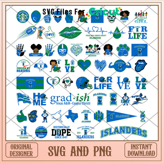 Corpus christi islanders logo bundle svg, corpus christi islanders baseball​​ svg