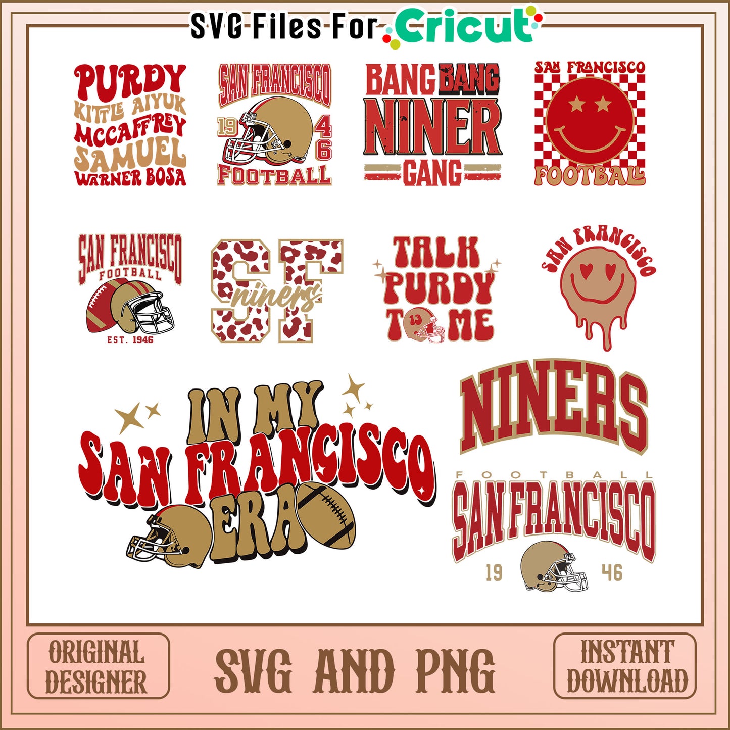In my san francisco era design bundle svg, san francisco 49ers logo​ svg