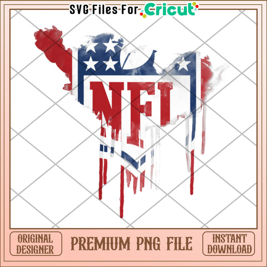 NFL Inspired Graphic Design, Perfect for Cricut Projects and Crafts
