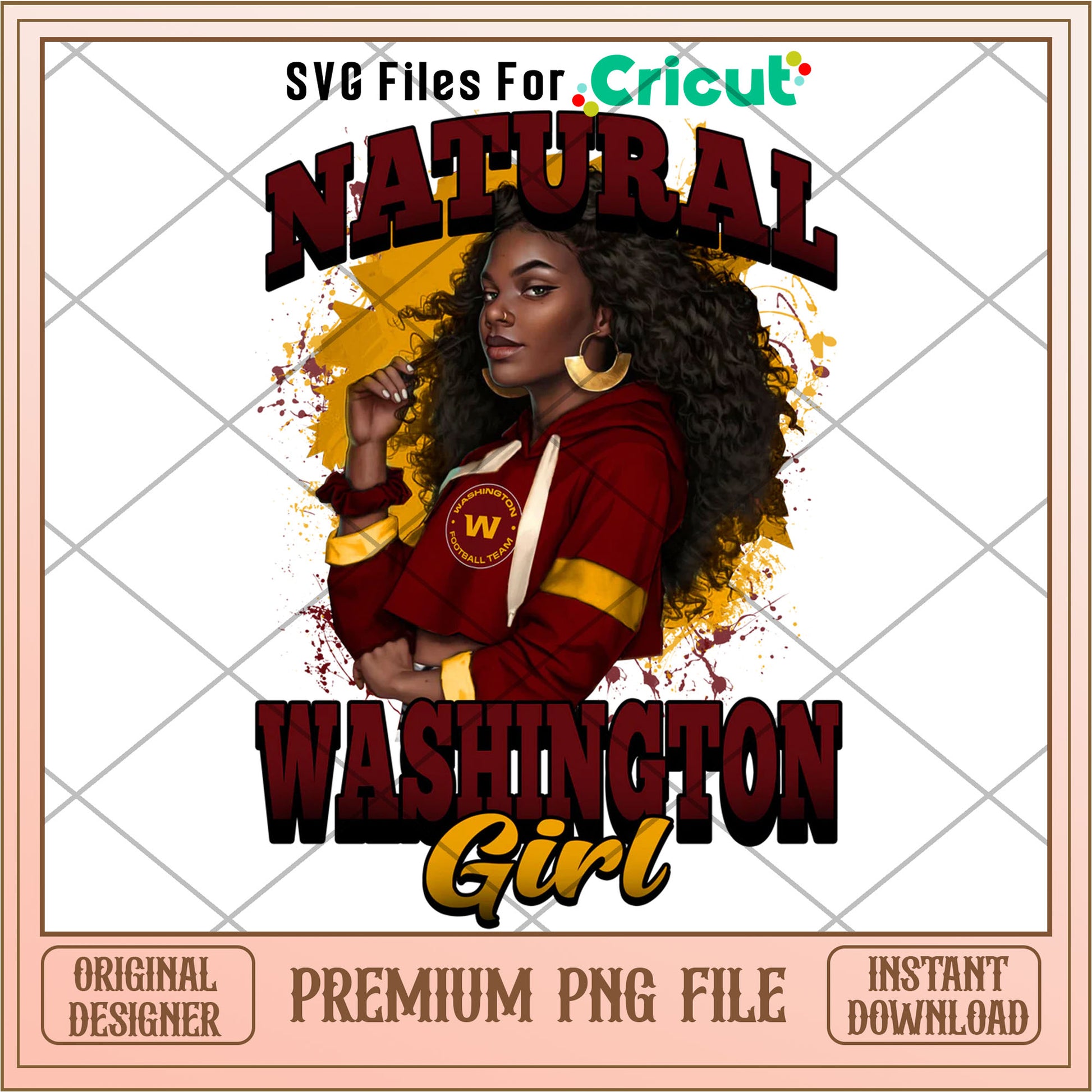 NFL natural Commanders girl png, Washington Commanders png, NFL png