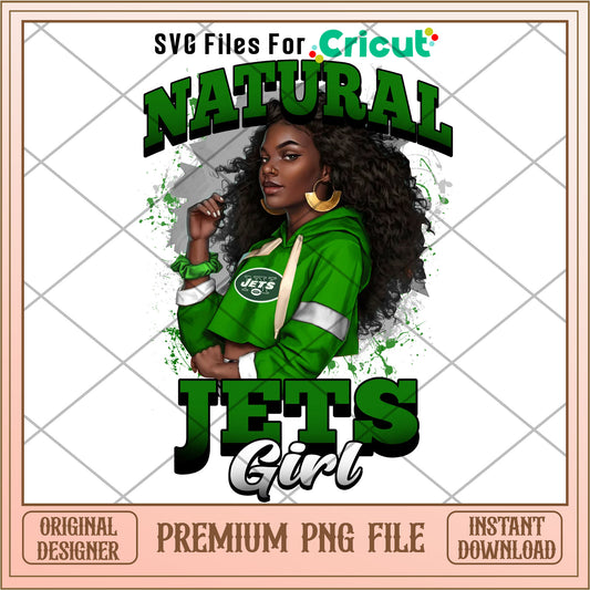 NFL natural New York Jets girl png, New York Jets png, NFL png