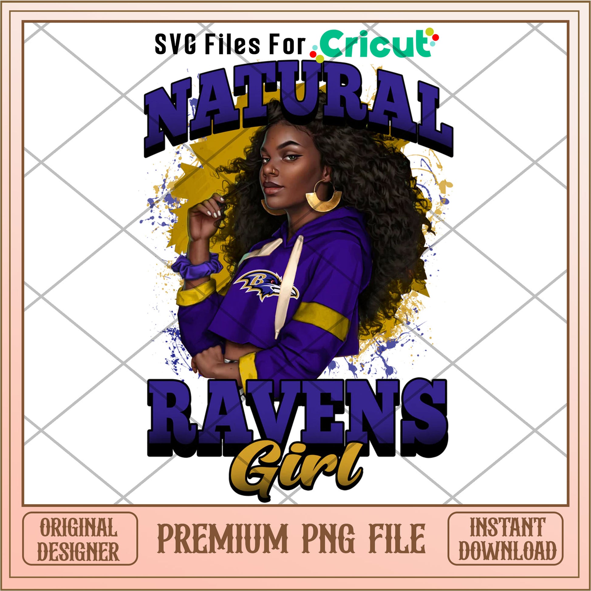 NFL natural Ravens girl png, Baltimore Ravens png, NFL png