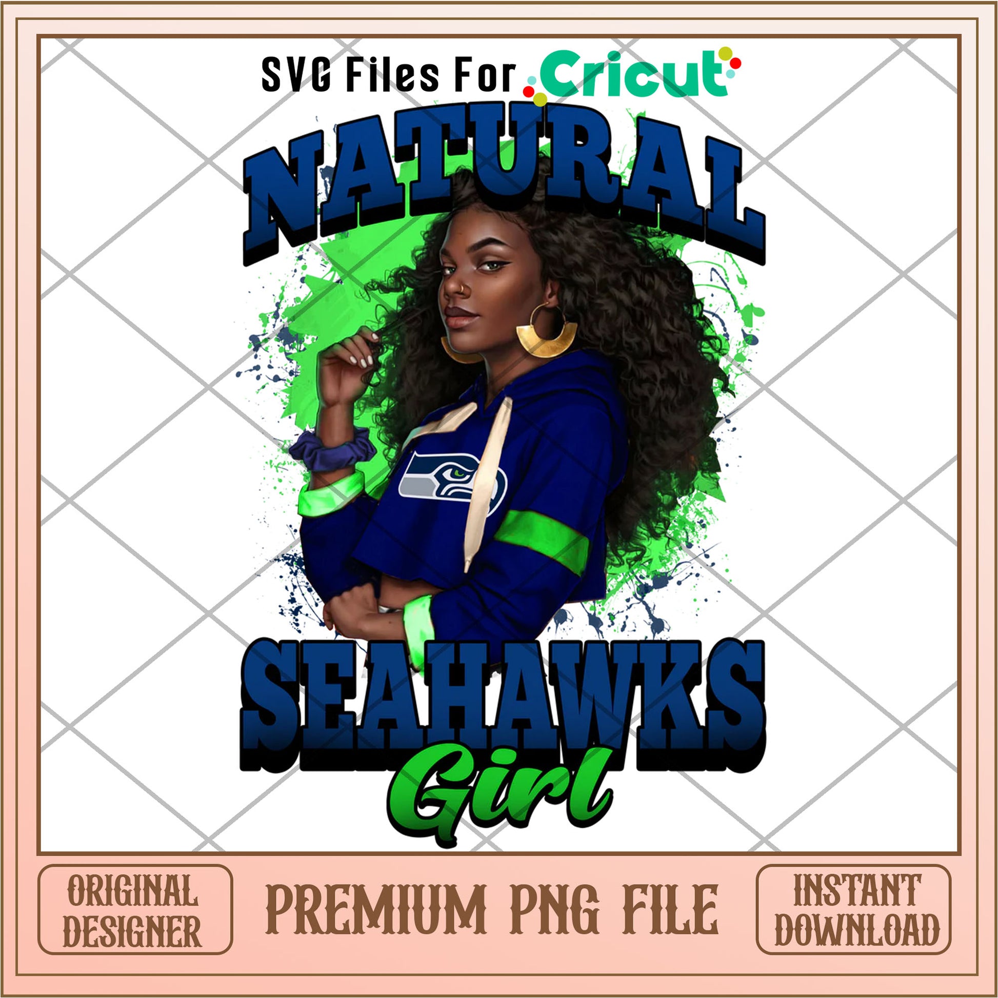 NFL natural Seahawks girl png, Seattle Seahawks png, NFL png