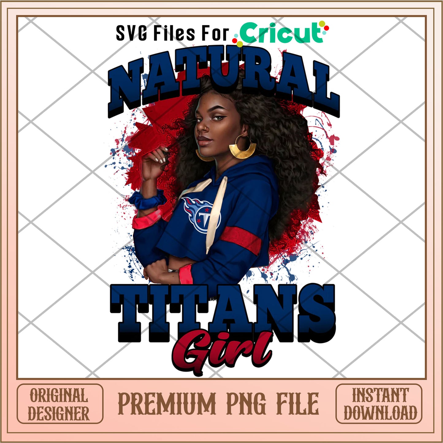 NFL natural Titans girl png, Tennessee Titans png, NFL png