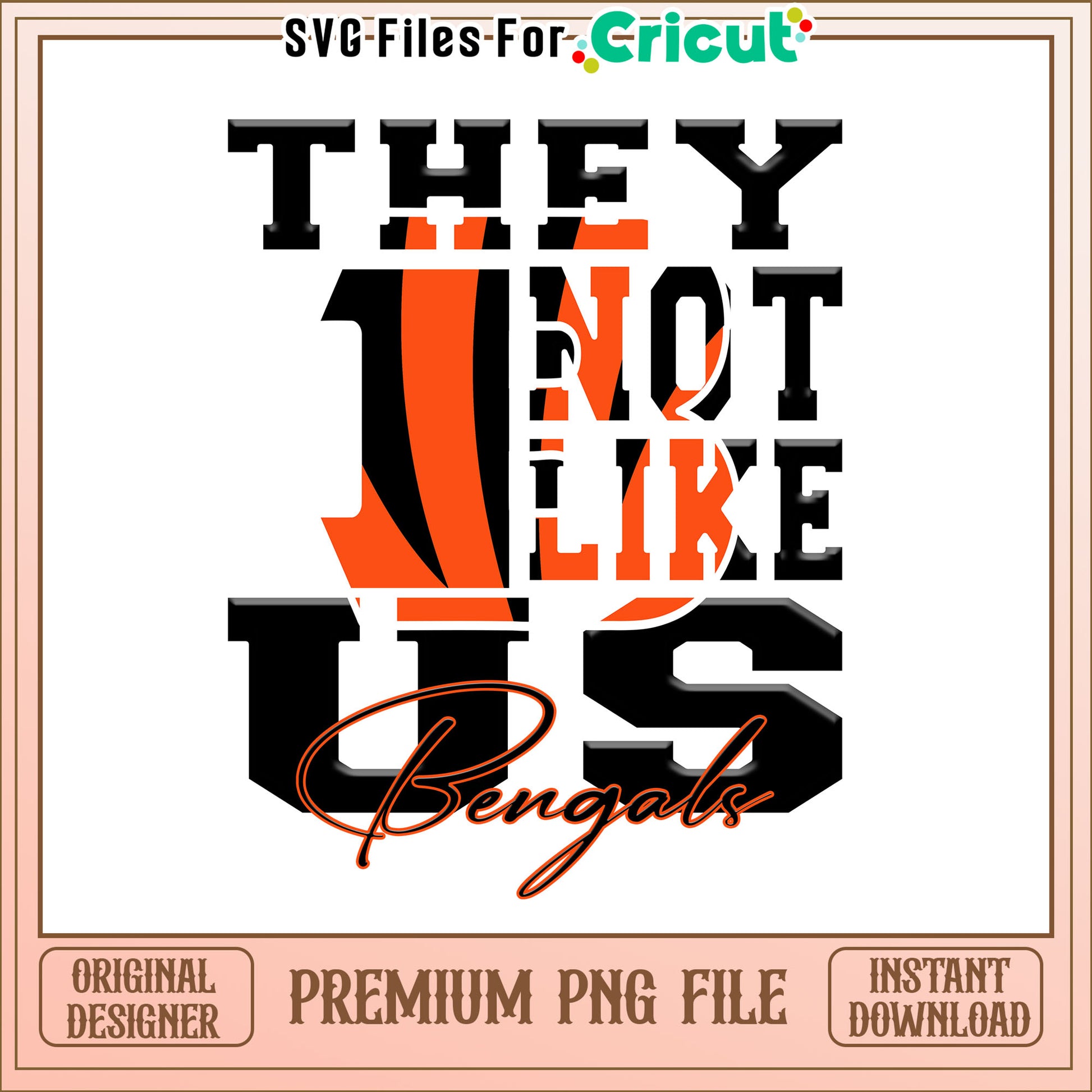 NFL they not like us in Bengals png, Cincinnati Bengals png, NFL png
