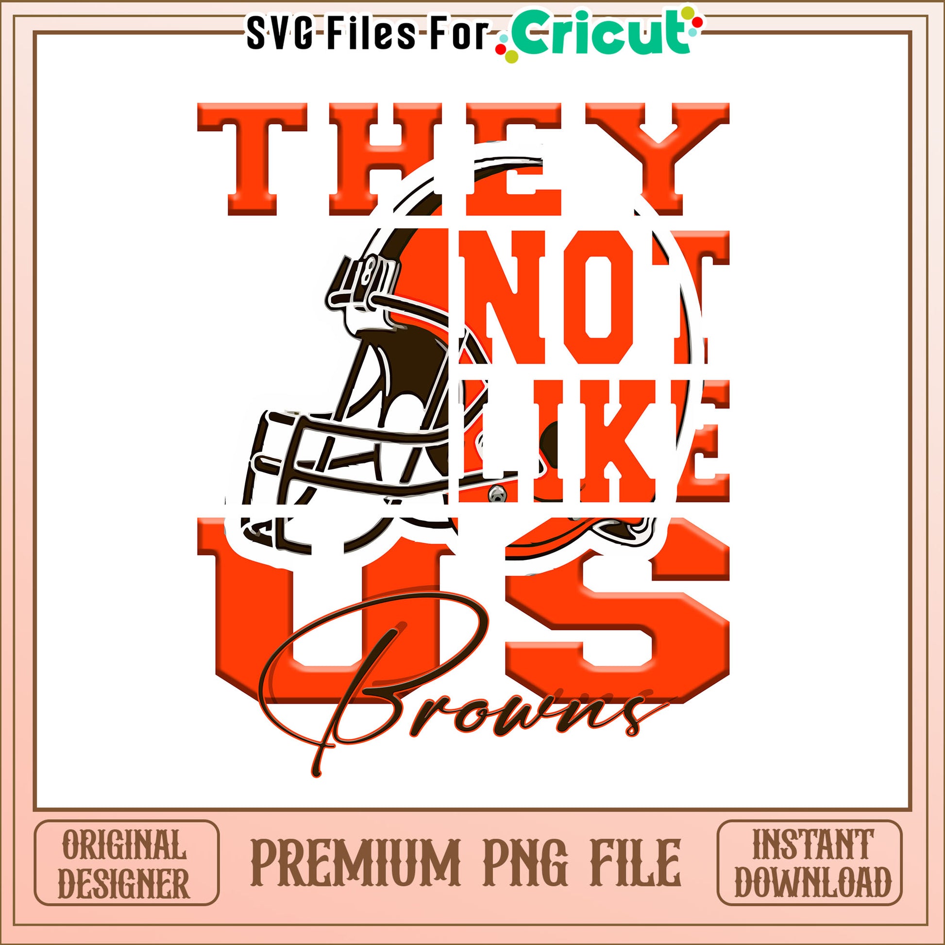 NFL they not like us in Browns png, Cleveland Browns png, NFL png