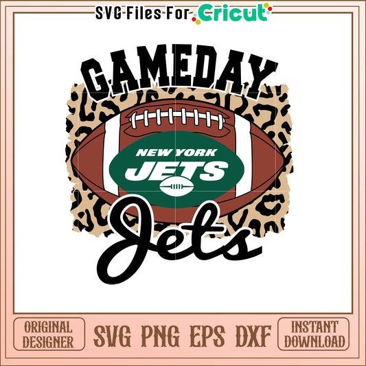 NY Jets Gameday SVG Design