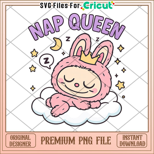Nap queen png, labubu keychain png, labubu doll png