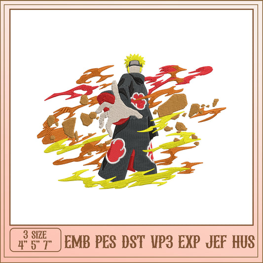 Naruto Embroidery Design 3 Sizes