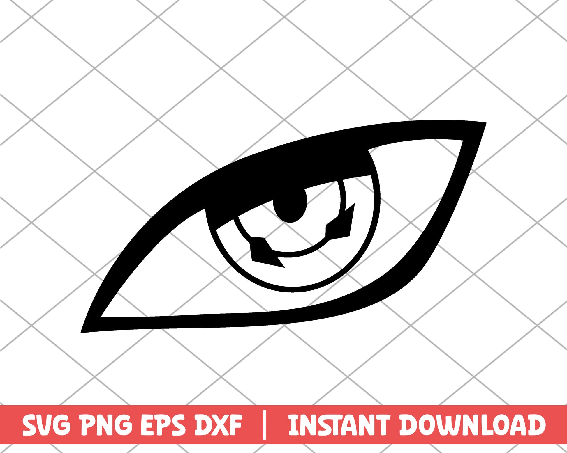 Naruto Sharingan eyes anime svg