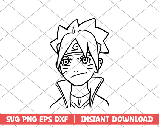 Naruto Uzumaki Naruto young anime svg