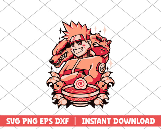 Naruto shippuden ramen anime svg