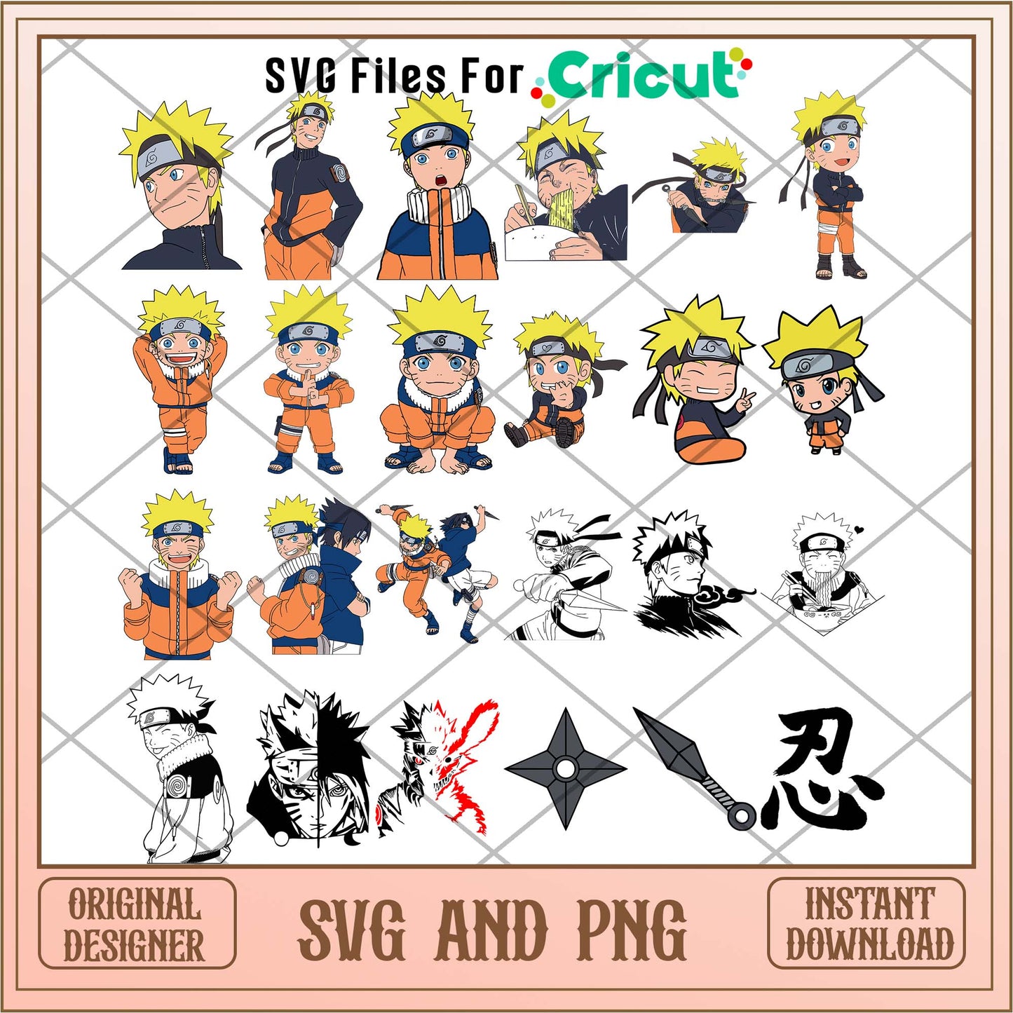 Naruto Anime movie svg, Naruto character svg bundle - Svgfileforcricut