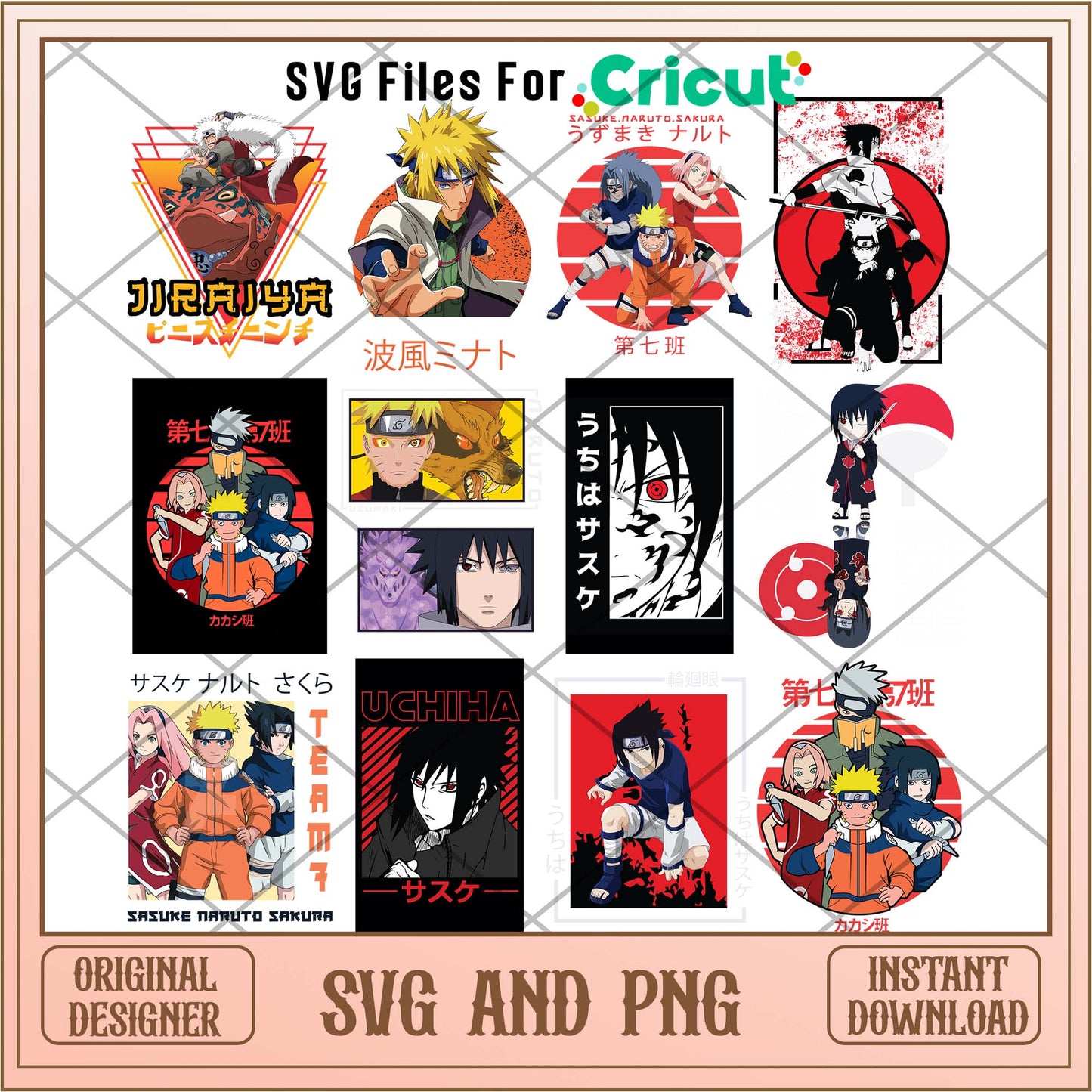 Naruto svg bundle, Naruto Sasuke Sakura svg - Svgfileforcricut 