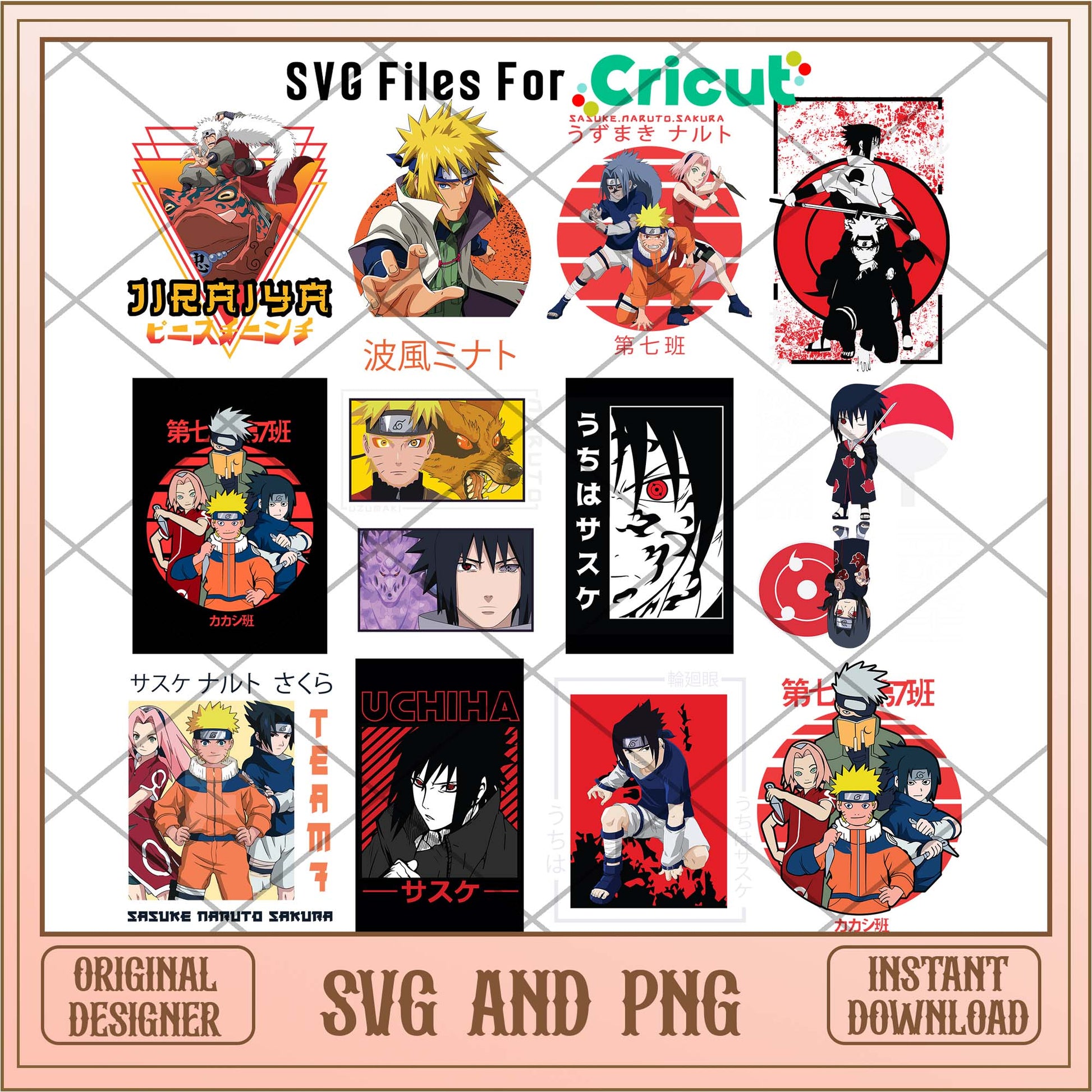 Naruto svg bundle, Naruto Sasuke Sakura svg - Svgfileforcricut 