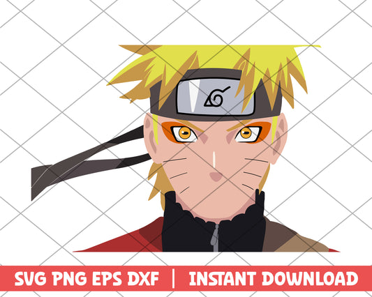 Naruto uzumaki naruto anime svg