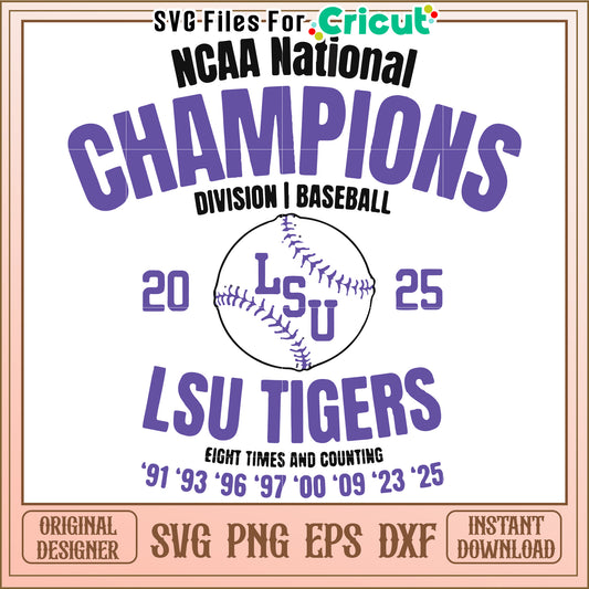 Ncaa national champions svg, college sports championship svg, ncaa victory svg