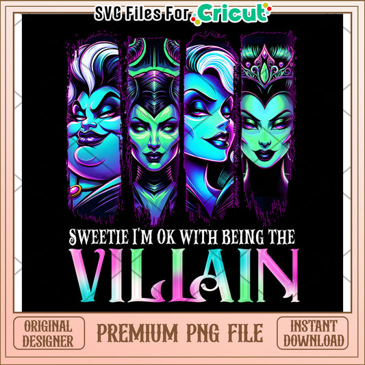 Neon villains png, halloween decor​​ png, halloween toys png
