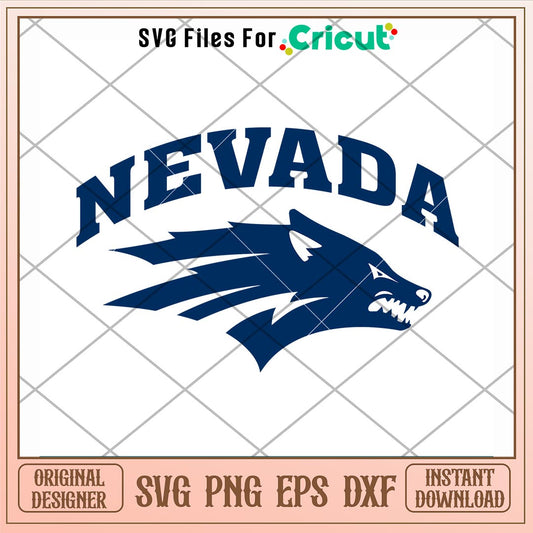 Nevada Wolf Pack Logo Svg, Nevada Wolf Pack Svg, NCAA Svg