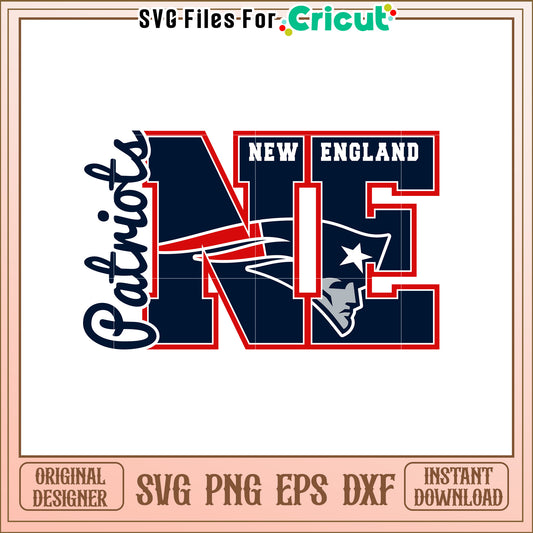 New England Patriots SVG Design for Fans Decor