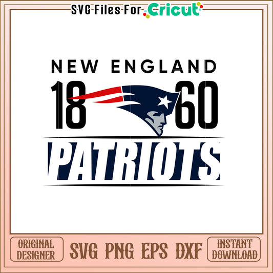 New England Patriots SVG Logo Design