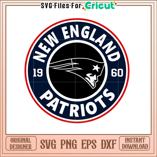 New England Patriots Vintage SVG Design Collection