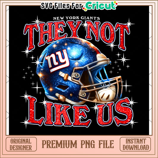 New York Giants PNG design for Cricut, instant download available