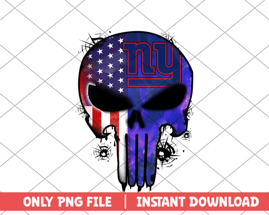 New York Giants punisher png, New York Giants png