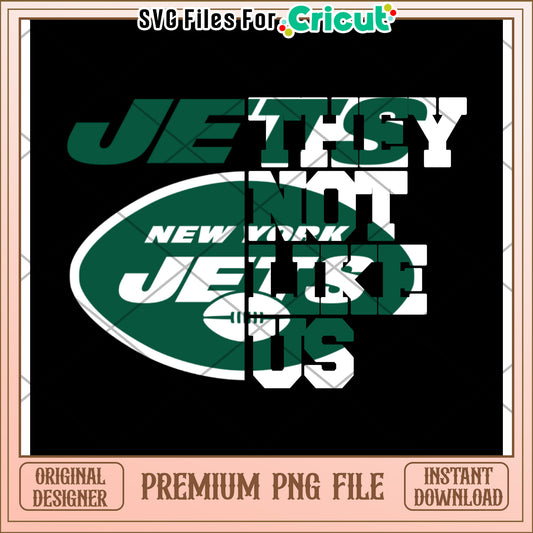 New York Jets Design, Perfect for Cricut Projects and Crafts