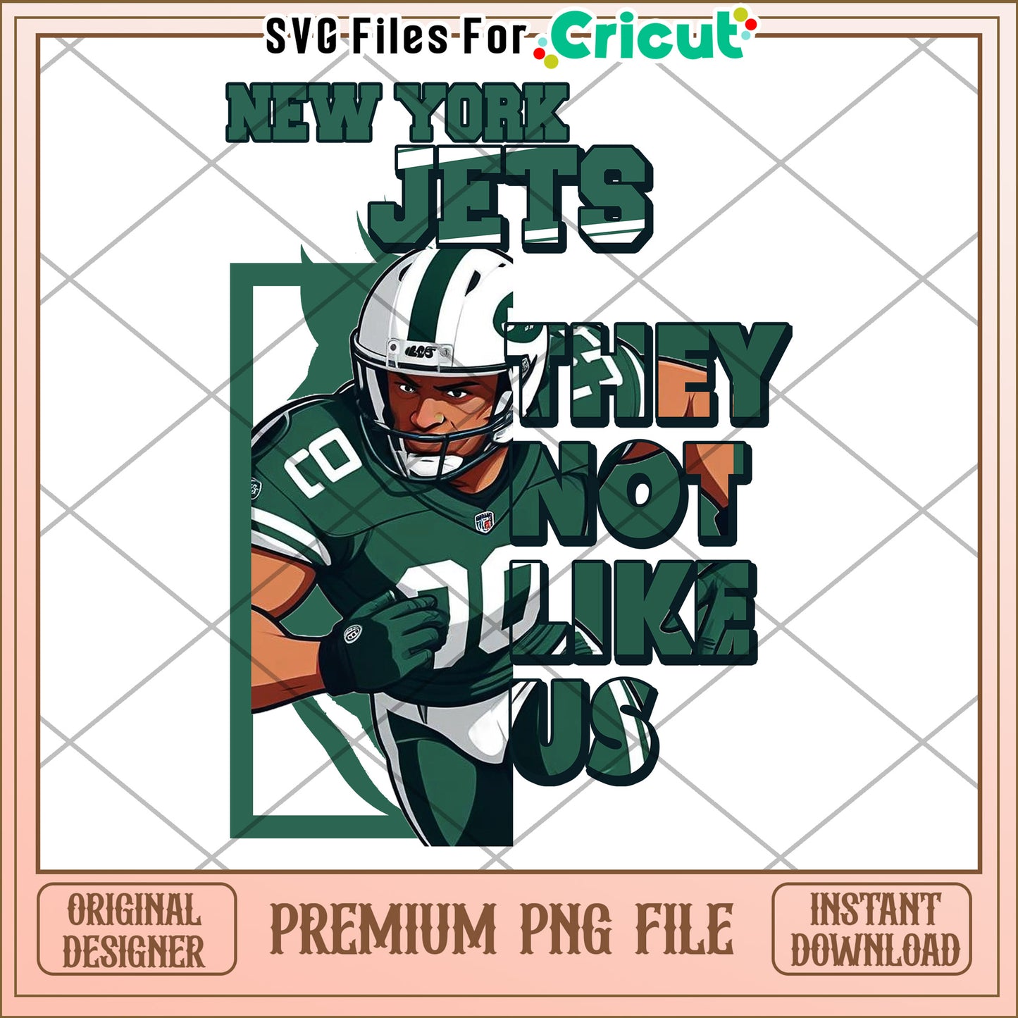 New York Jets PNG File for Cricut, Instant Download Design File