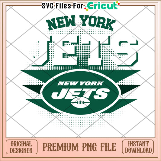 New York Jets PNG file for Cricut, perfect for sports fans projects