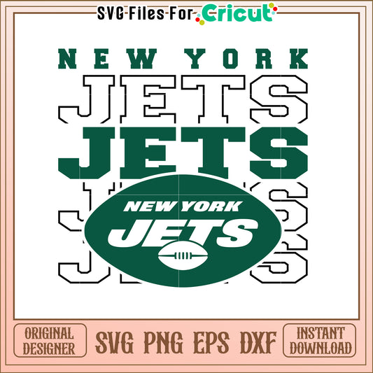 New York Jets SVG Design