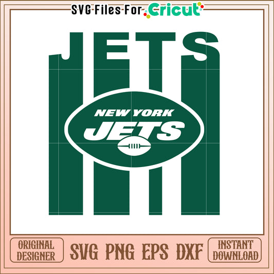 New York Jets SVG Design for Fans and Crafters