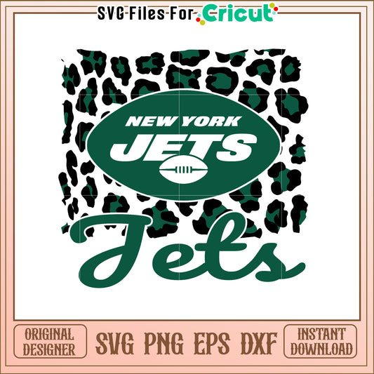 New York Jets SVG Design for Football Fans Decor