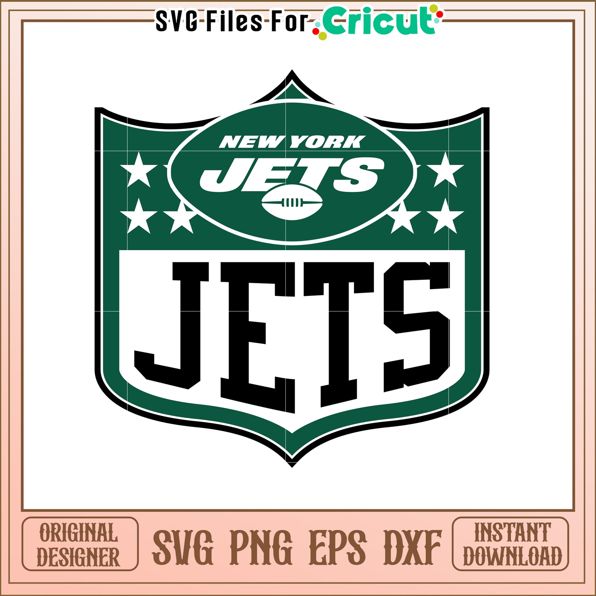 New York Jets SVG Design for Football Fans and Crafts