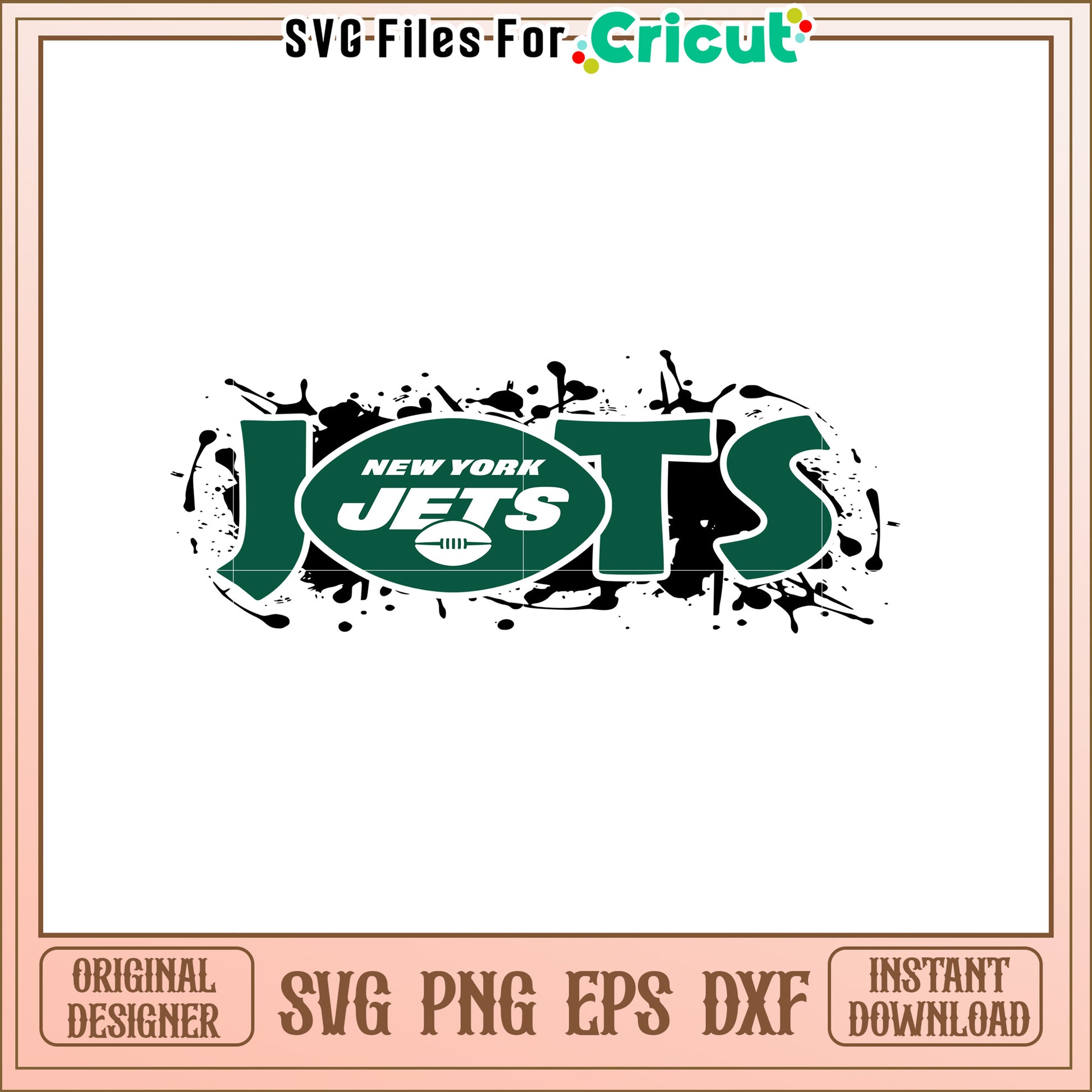 New York Jets SVG Design for Sports Fans Decor