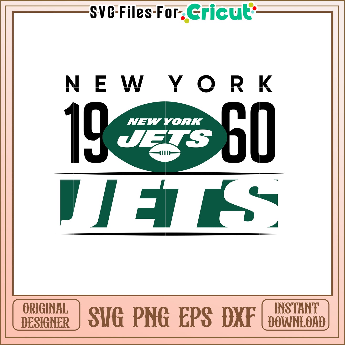 New York Jets SVG Logo Design