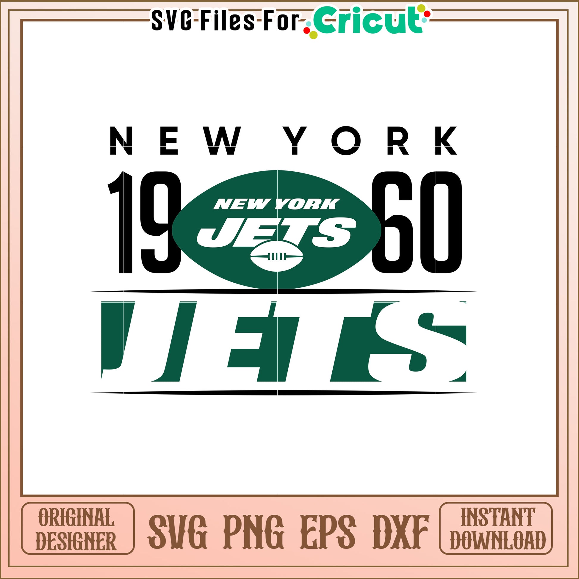 New York Jets SVG Logo Design