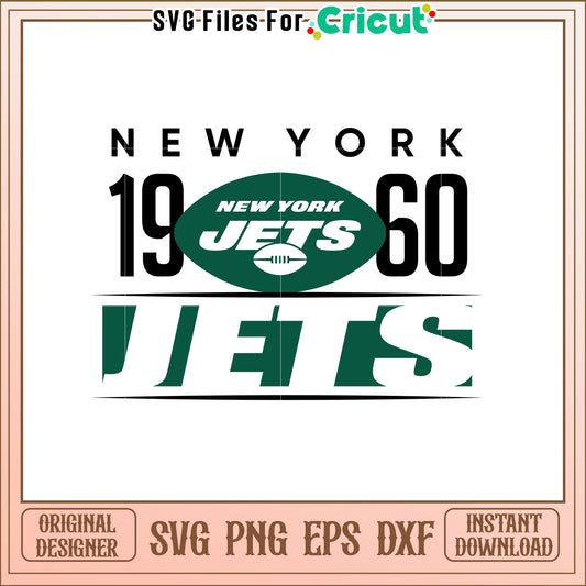 New York Jets SVG Logo Design