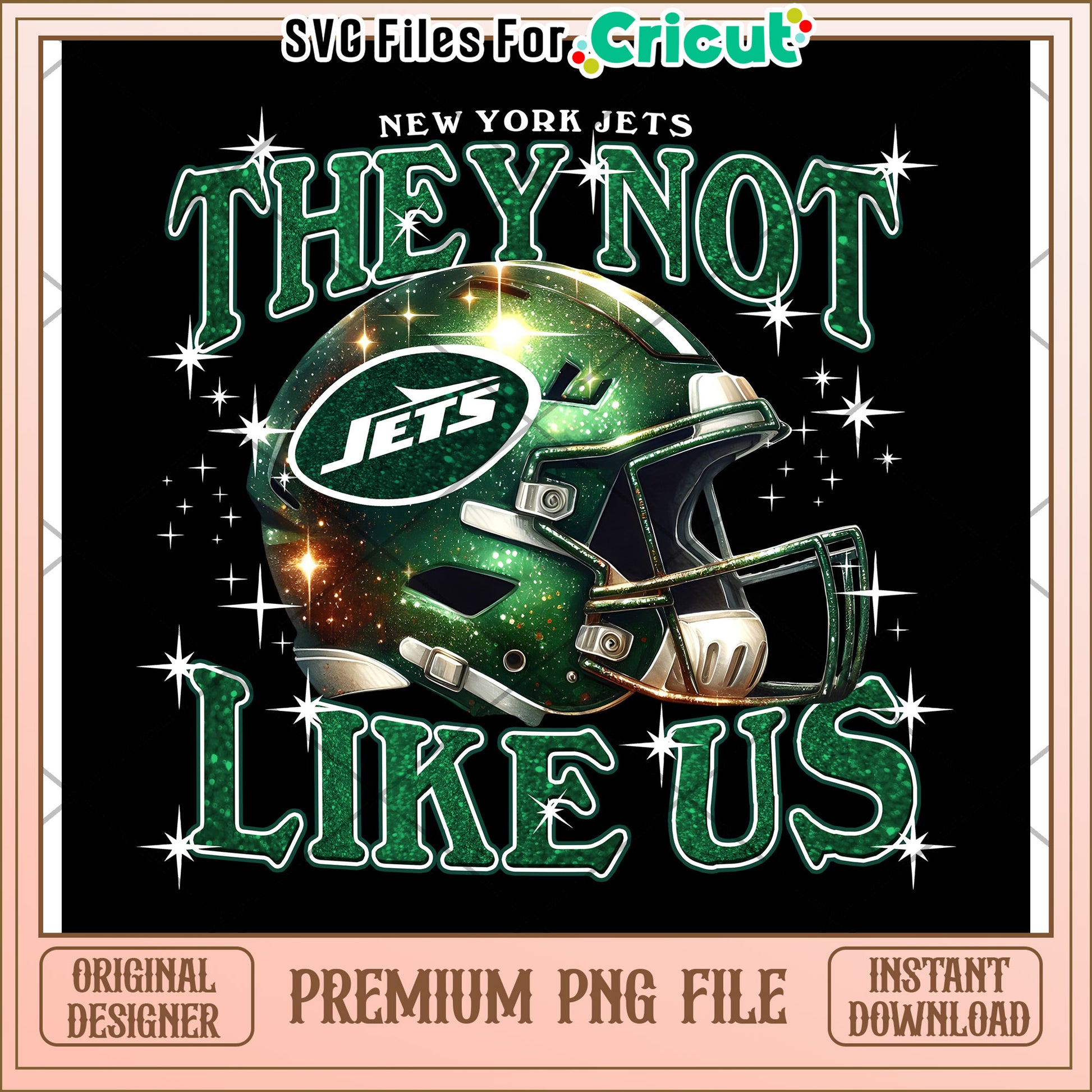 New York Jets football design, ideal for Cricut enthusiasts