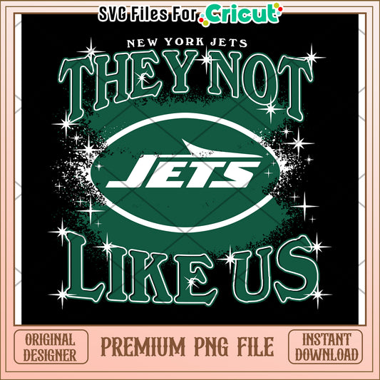 New York Jets graphic design, perfect for sports fans and crafters