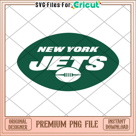 New York Jets logo design for Cricut projects, high quality PNG file