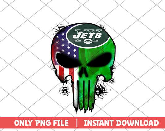 New York Jets punisher png, New York Jets png