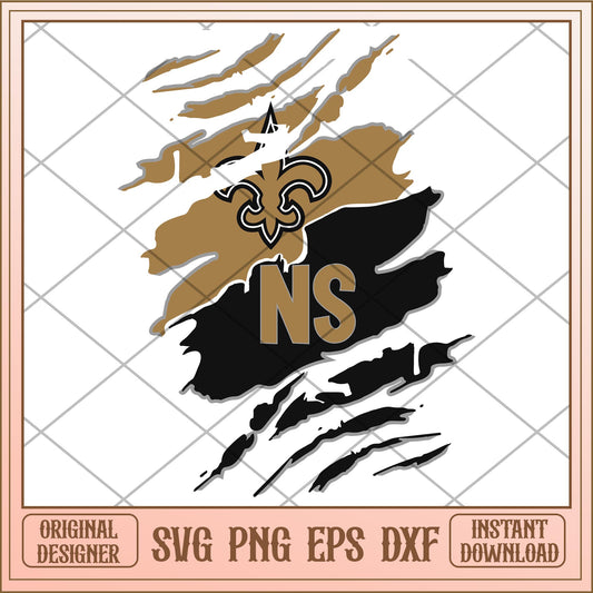 New Orleans Saints Cleveland Browns  svg, ncaa characters svg, digital download