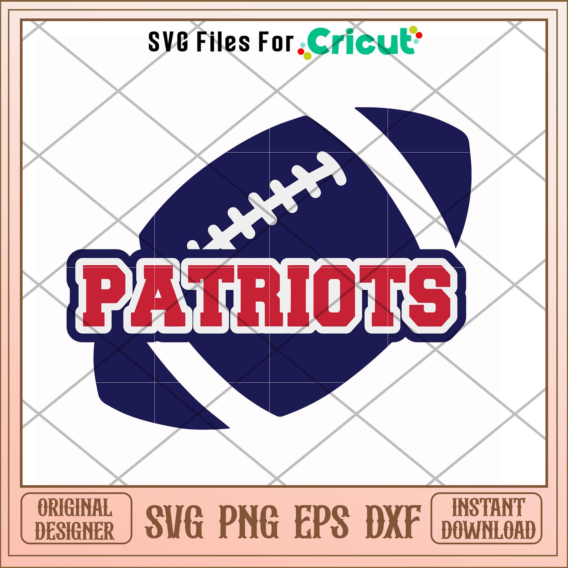 New england patriots rugby football svg, patriots svg, new nfl svg