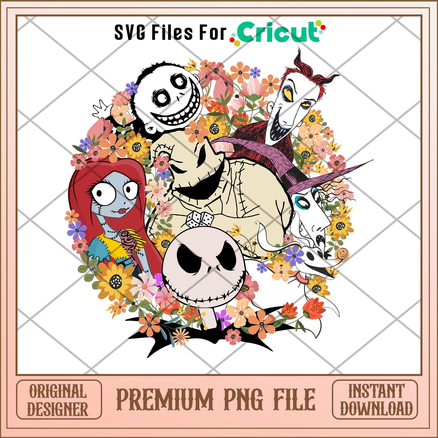 Nightmare before christmas character png, character png, halloween png