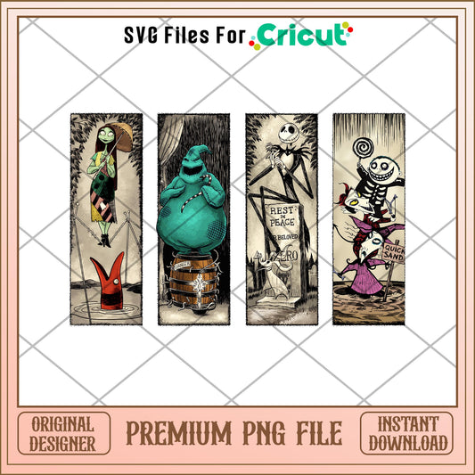 Nightmare before christmas png, nightmare png, halloween png