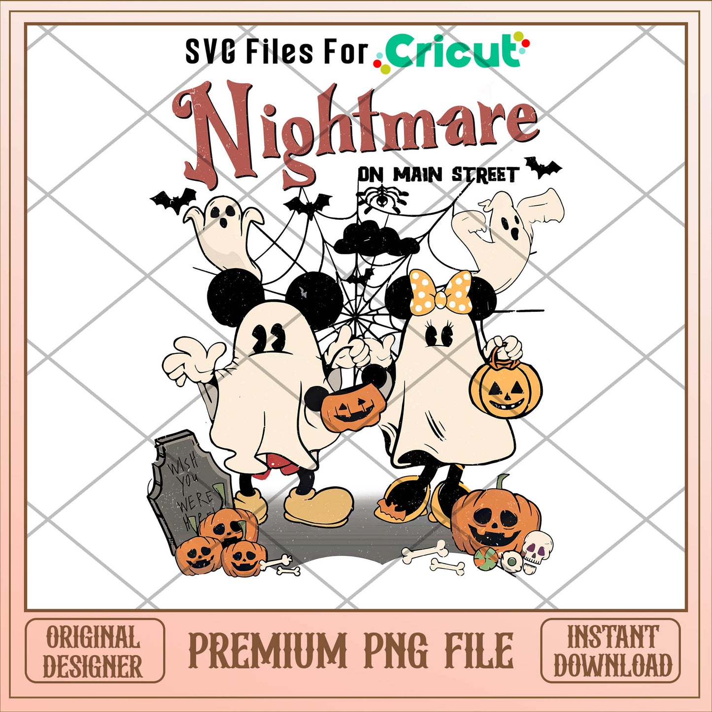 Nightmare on main street svg, nightmare svg, chrismas svg